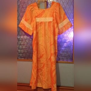 Vintage Hawaiian MuuMuu Dress